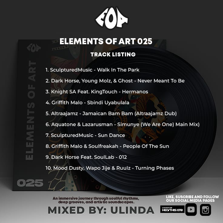EOA mixtape cover art representing the journey of a curated music experience